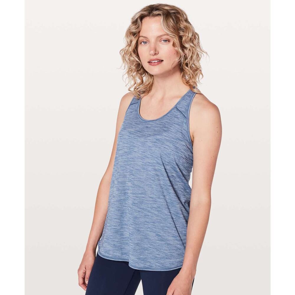 Lululemon Seriously Light Luon, Silverescent 8  (?) Everyday tank EUC layering - Picture 2 of 8